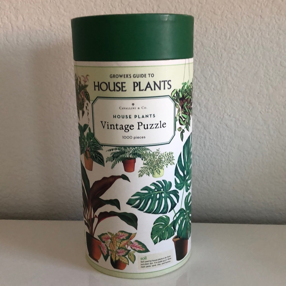Cavallini & Co House Plants 1000 pc Puzzle